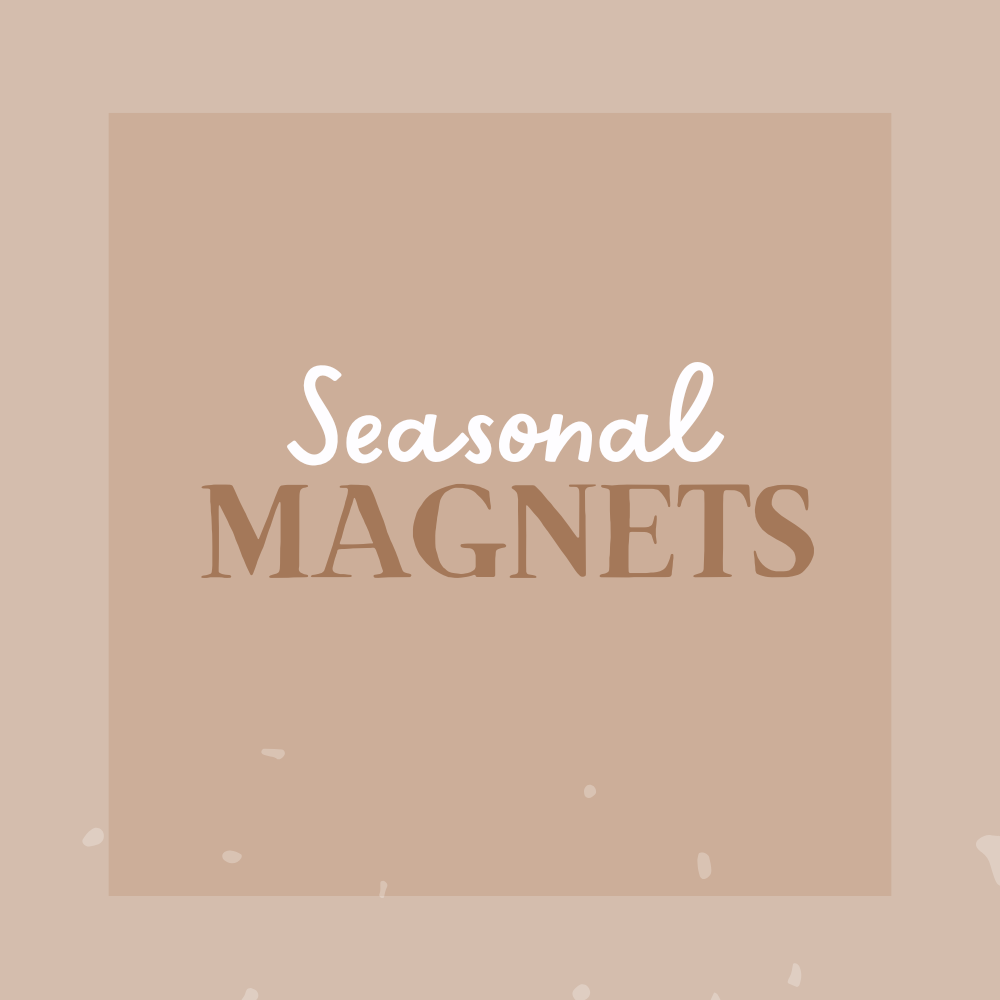 5 Pack Holiday/Seasonal Magnets