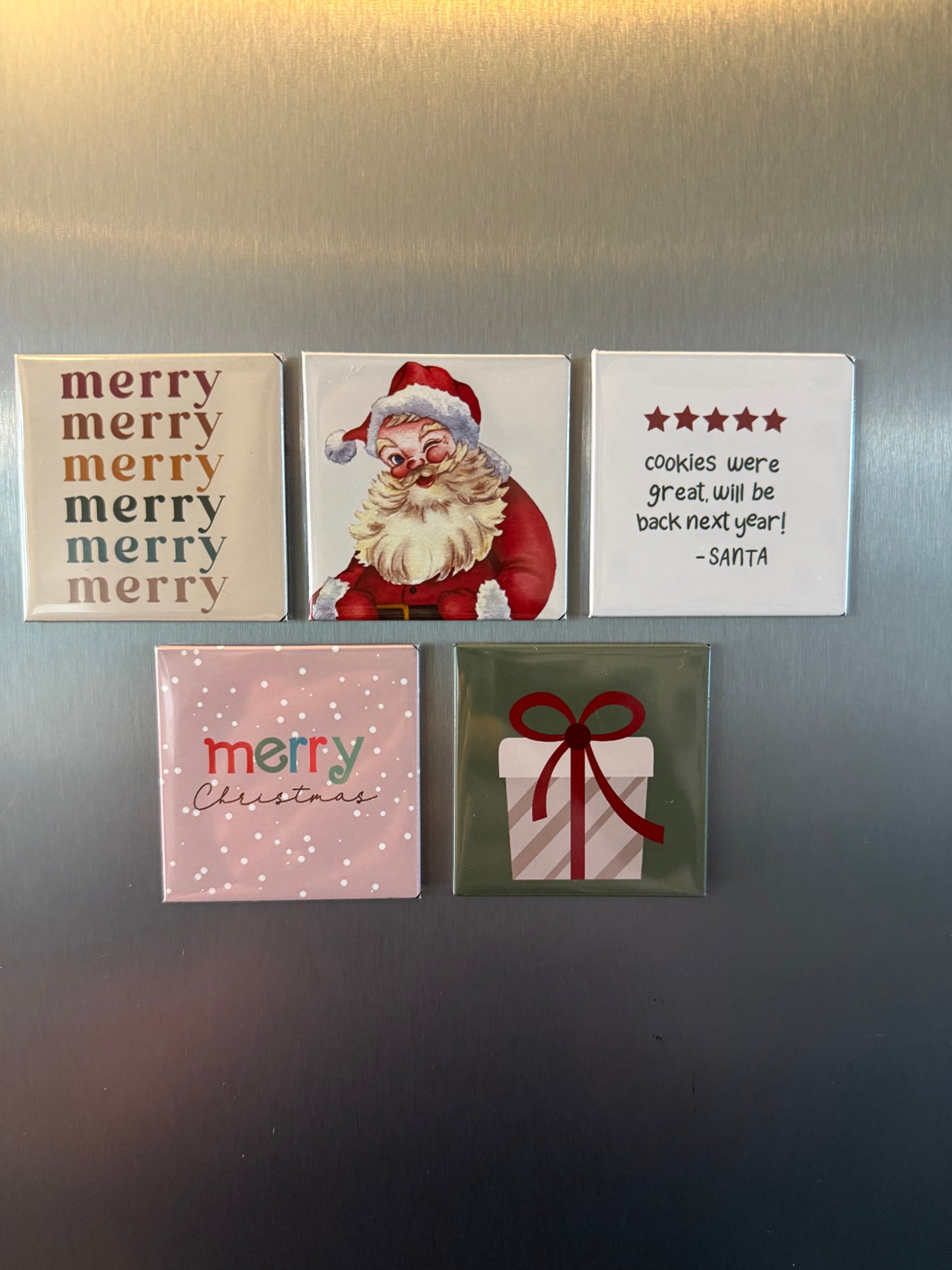 5 Pack Holiday/Seasonal Magnets
