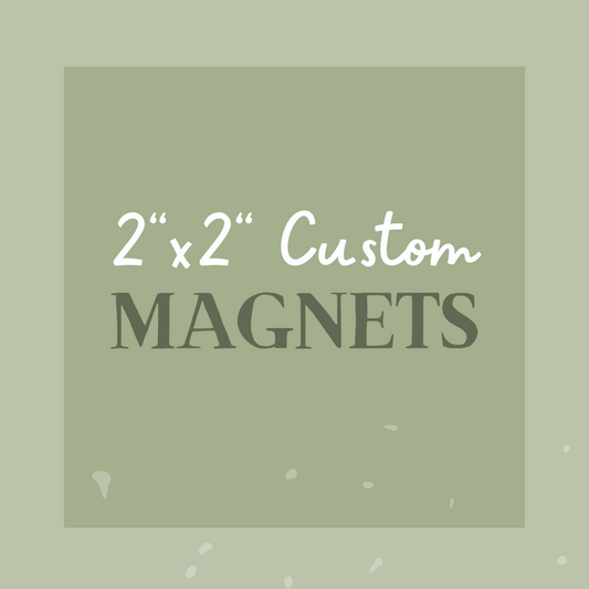 2"x2" Custom Photo Magnets