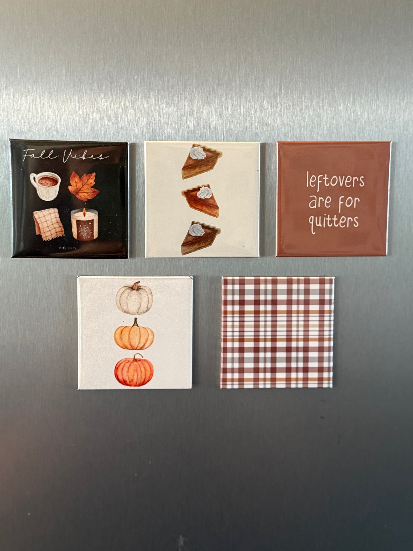 5 Pack Holiday/Seasonal Magnets