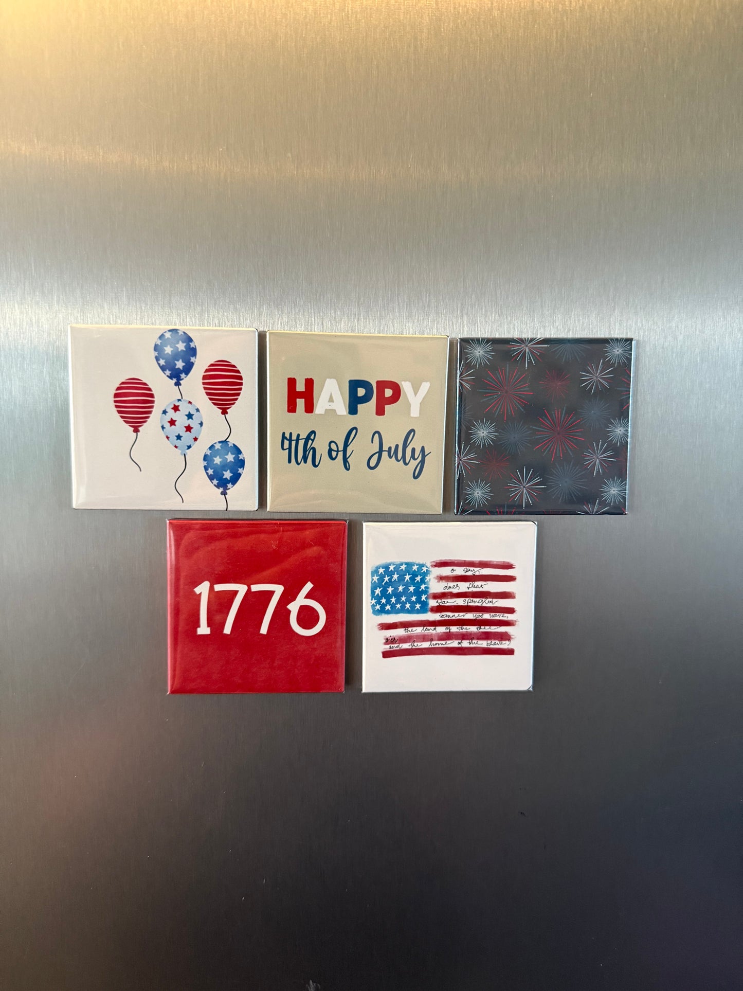 5 Pack Holiday/Seasonal Magnets
