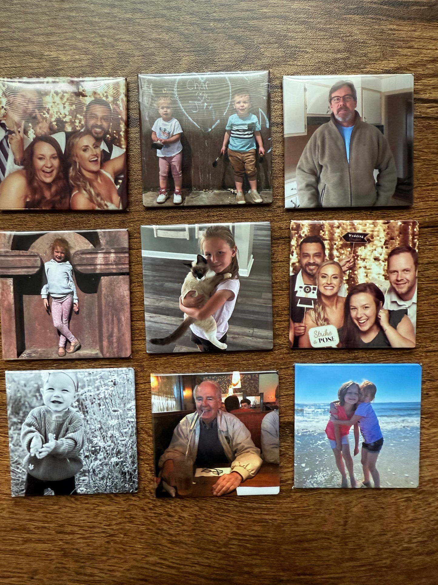 2"x2" Custom Photo Magnets